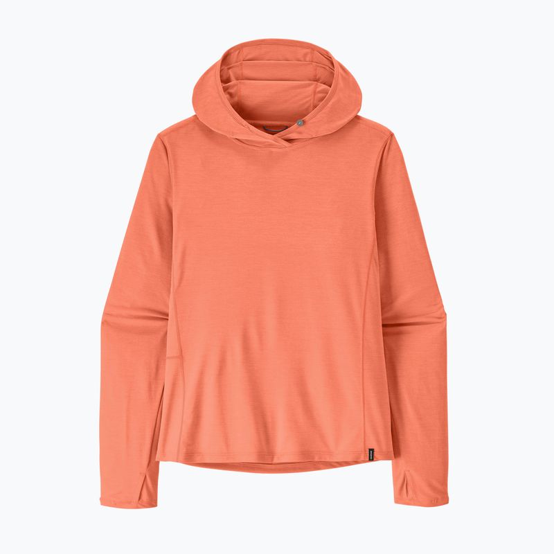 Dámská mikina Patagonia Capilene Cool Sun Hoody mellow melon/peach sherbet x-dye 9