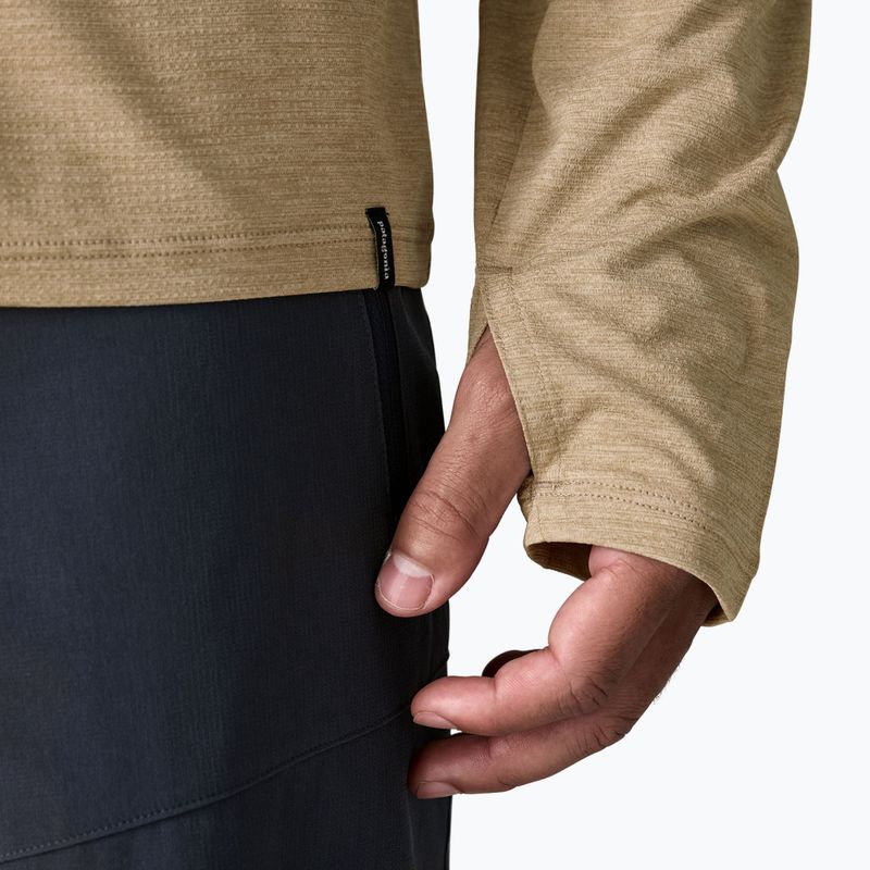 Pánské tričko Longsleeve Patagonia Capilene Cool Sun seabird grey/light seabird grey x-dye 6