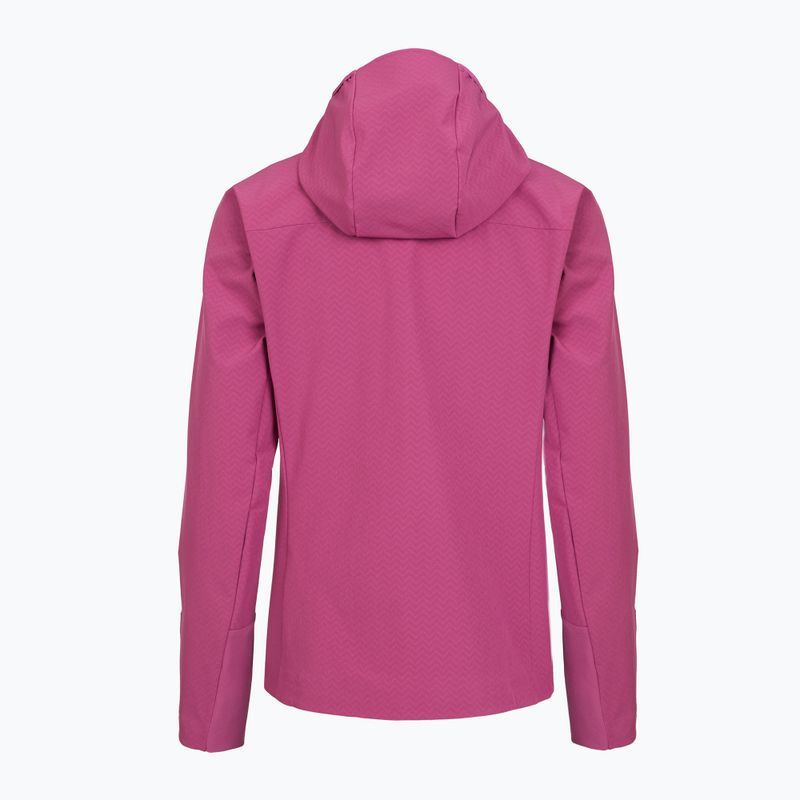 Dámská softshellová bunda Patagonia R1 CrossStrata Hoody faded magenta 2