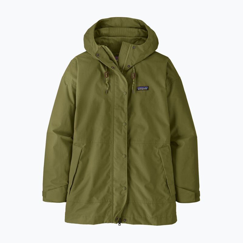 Dámská nepromokavá bunda Patagonia Outdoor Everyday Rain caper green 6
