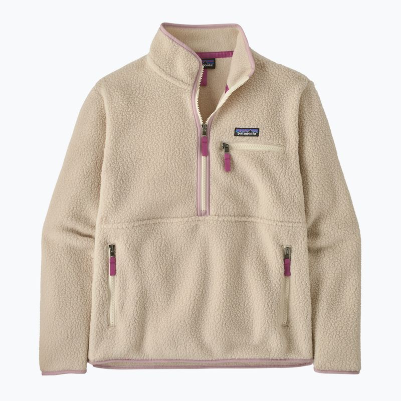 Dámská fleecová mikina Patagonia Retro Pile Marsupial dark natural 5