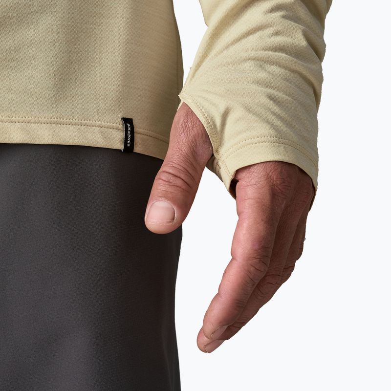 Pánská mikina Patagonia Capilene Ultra Hoody pumice/dyno white x-dye 7