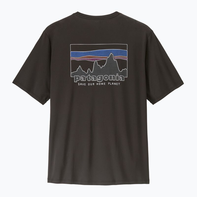 Pánské tričko Patagonia Capilene Cool Daily - '73 Skyline black 2