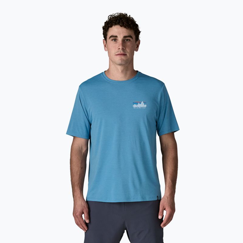 Pánské tričko Patagonia Capilene Cool Daily - '73 Skyline shore blue/light shore blue x-dye