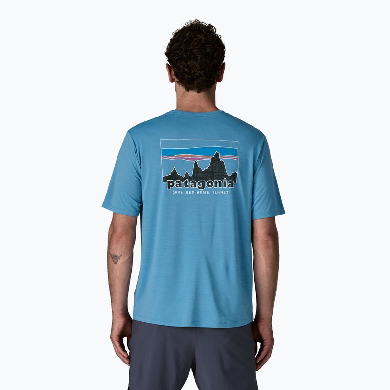 Pánské tričko Patagonia Capilene Cool Daily - '73 Skyline shore blue/light shore blue x-dye 3