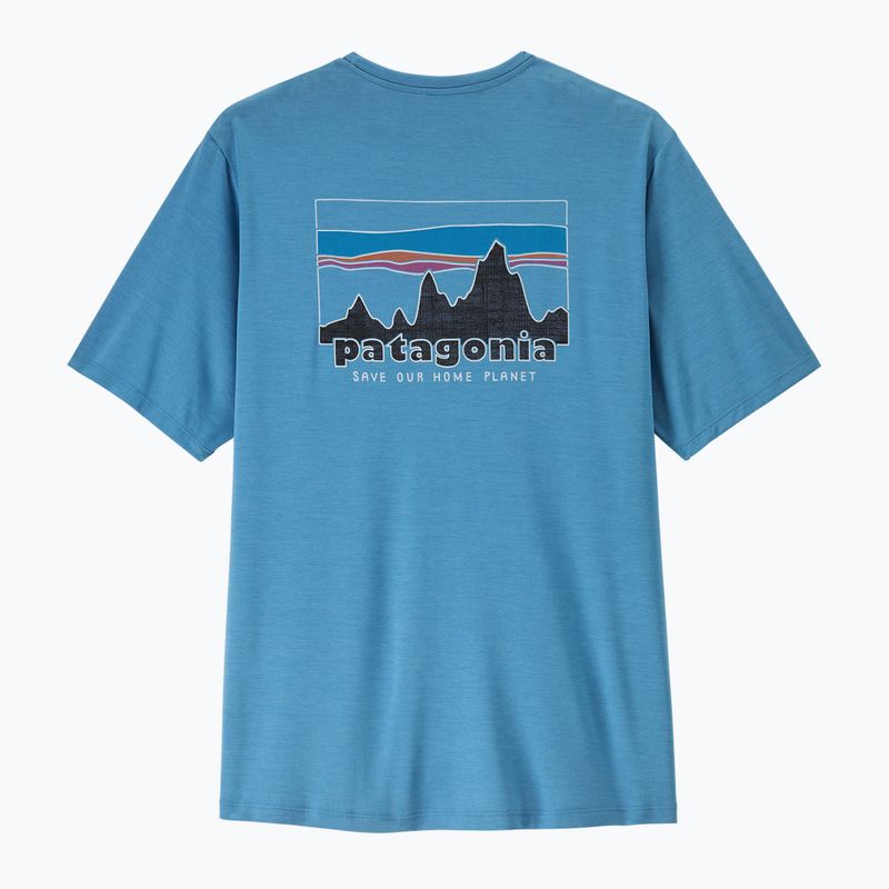 Pánské tričko Patagonia Capilene Cool Daily - '73 Skyline shore blue/light shore blue x-dye 6