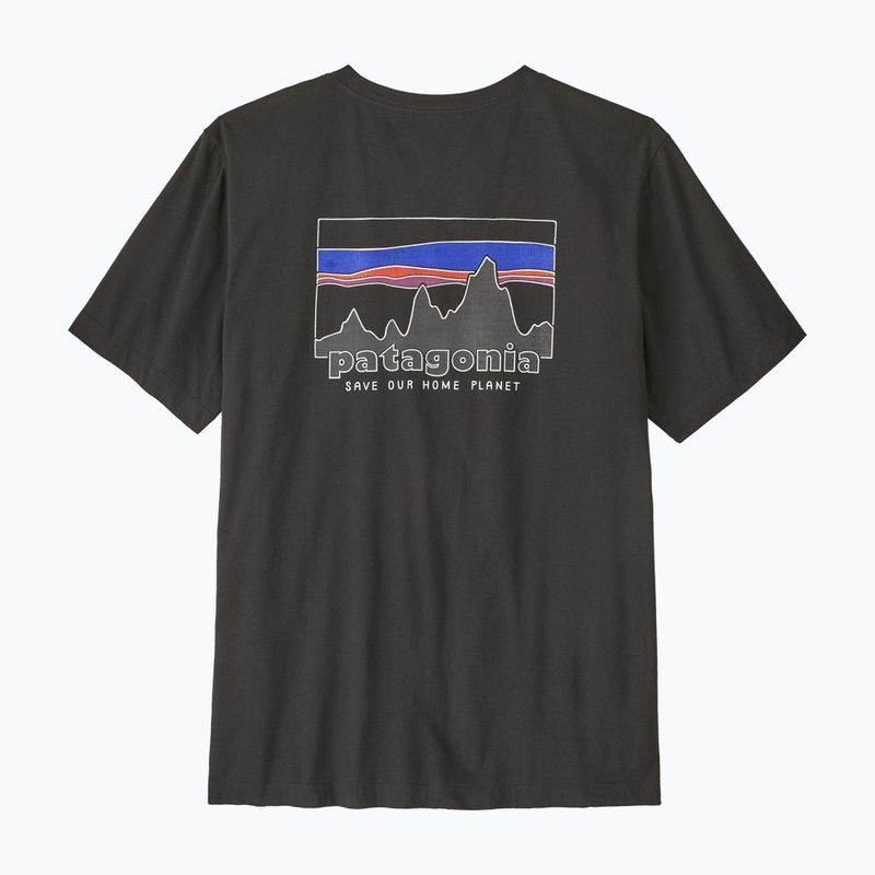 Pánské tričko Patagonia '73 Skyline ink black 2