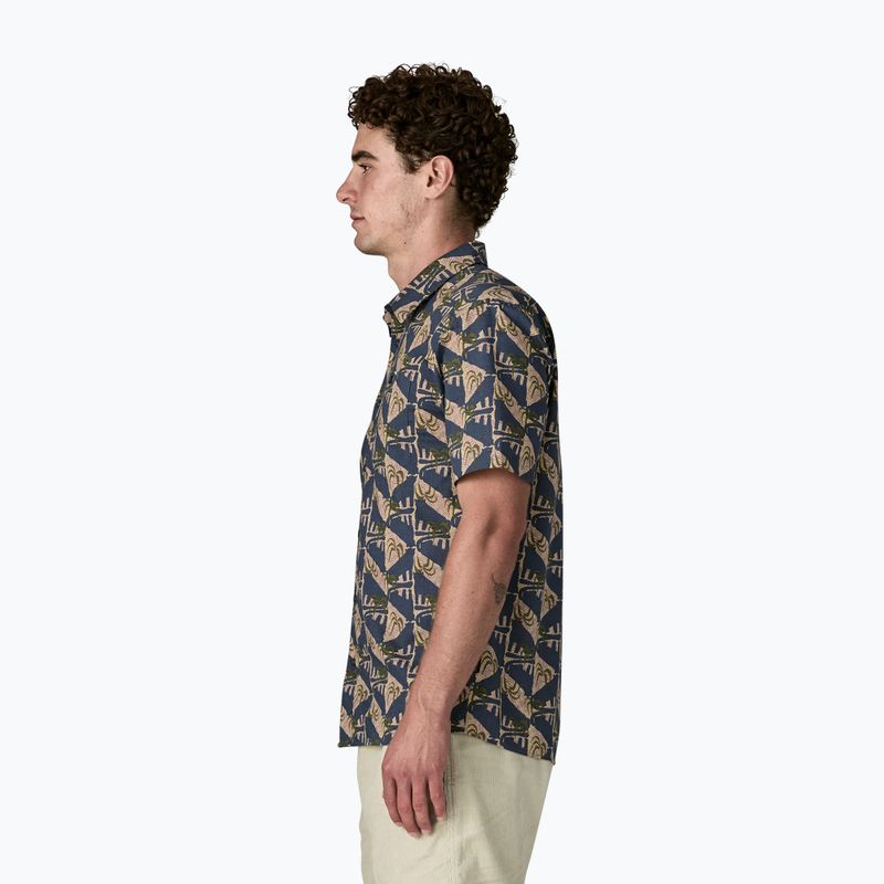 Pánská košile Patagonia Go To jaguar geo/dolomite blue 4