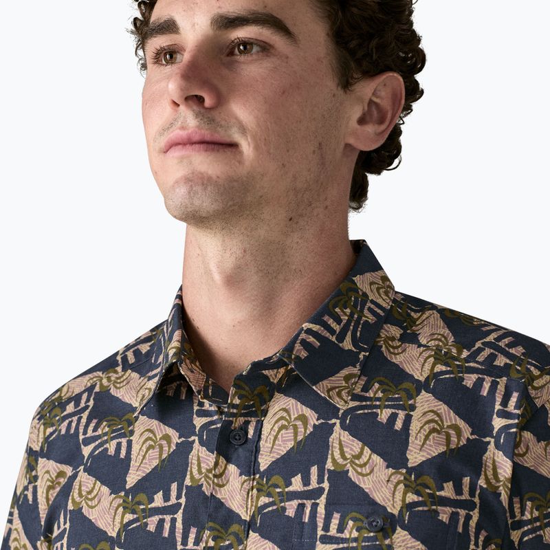 Pánská košile Patagonia Go To jaguar geo/dolomite blue 5