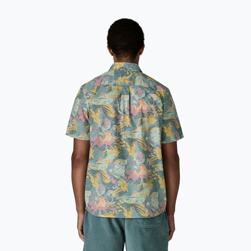 Pánská košile Patagonia Go To moon tripper/blue sage 3