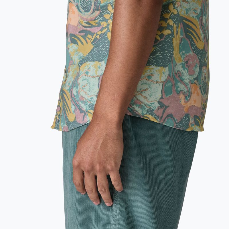 Pánská košile Patagonia Go To moon tripper/blue sage 7