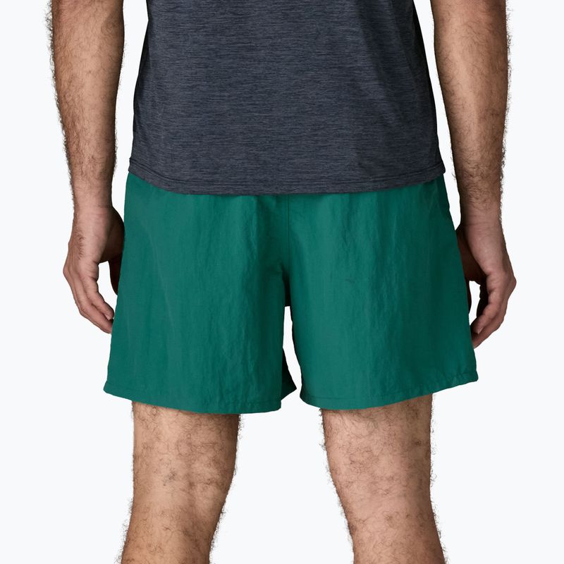 Pánské šortky Patagonia Baggies 5" 95 oval logo/gem green 3