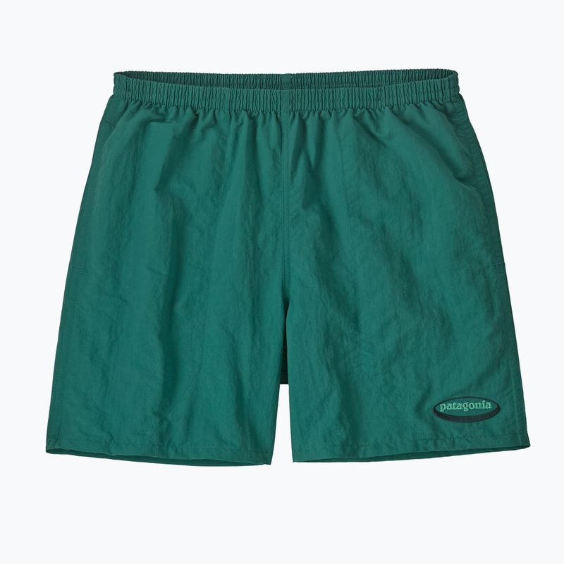 Pánské šortky Patagonia Baggies 5" 95 oval logo/gem green 9