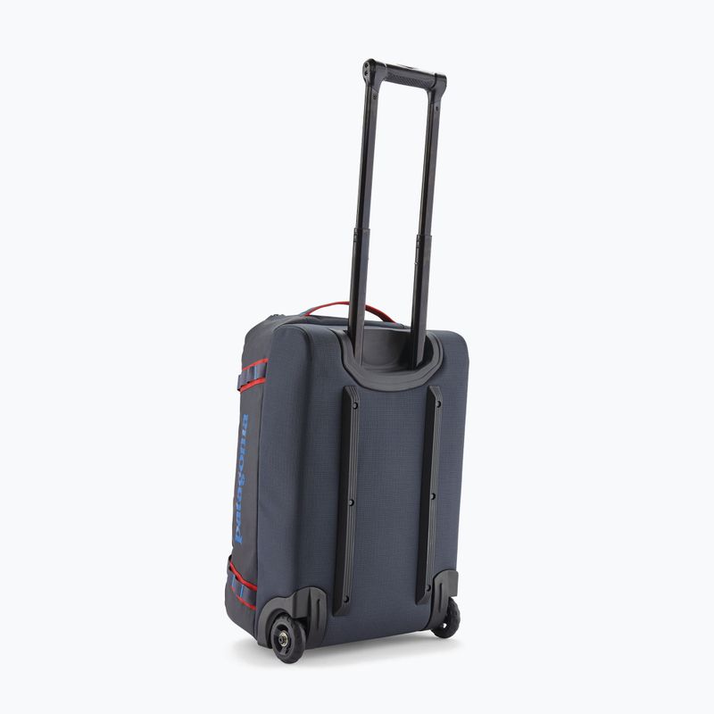 Cestovní taška Patagonia Black Hole Wheeled Duffel 40 l smolder blue/amanita red 2