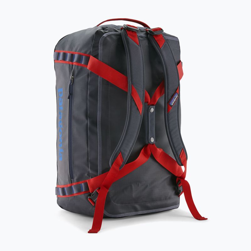 Cestovní taška Patagonia Black Hole Duffel 55 l smolder blue/amanita red 2