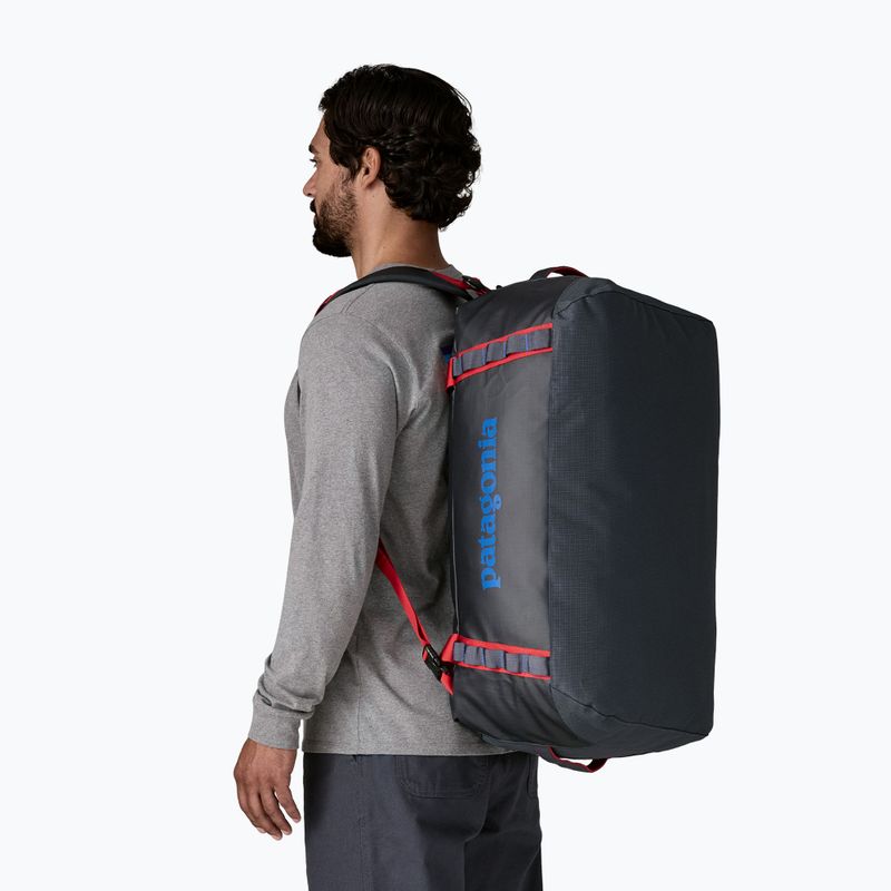 Cestovní taška Patagonia Black Hole Duffel 55 l smolder blue/amanita red 3