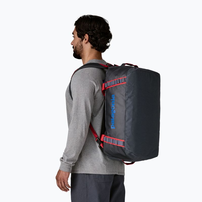 Cestovní taška Patagonia Black Hole Duffel 40 l smulder blue/amanita red 3