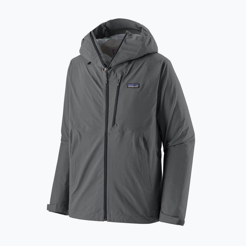 Pánská nepromokavá bunda Patagonia Granite Crest Rain forge grey w/black 4