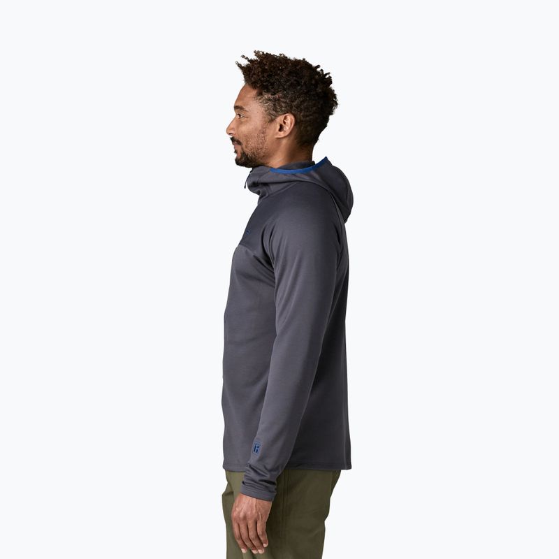 Pánská mikina Patagonia R1 Ultralight Hoody smolder blue 4