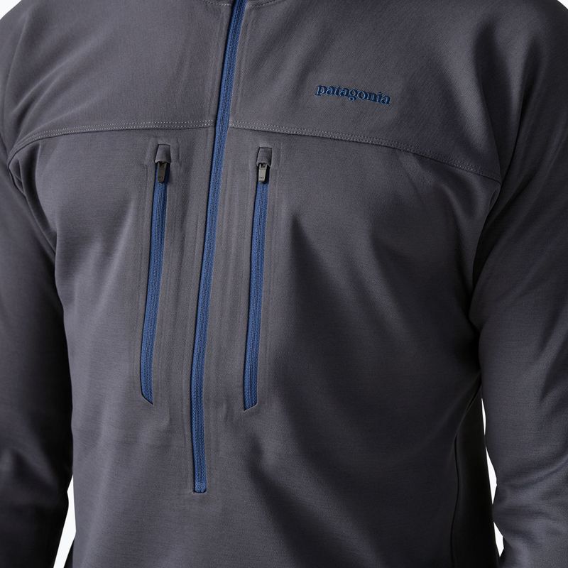 Pánská mikina Patagonia R1 Ultralight Hoody smolder blue 7