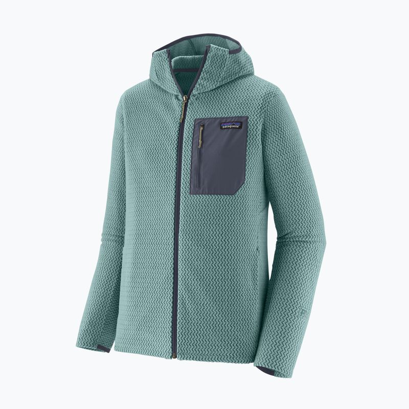 Pánská trekingová mikina Patagonia R1 Air Full Zip Hoody blue sage 10