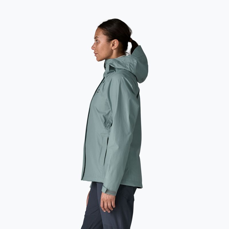 Dámská nepromokavá bunda Patagonia Torrentshell 3L Rain blue sage 4