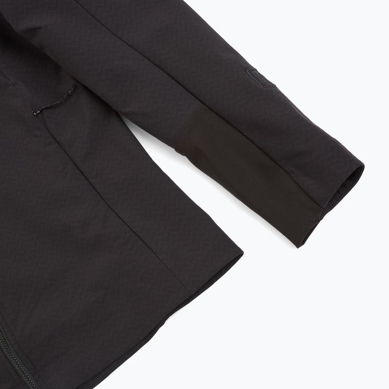 Dámská softshellová bunda Patagonia R1 CrossStrata Hoody black 4
