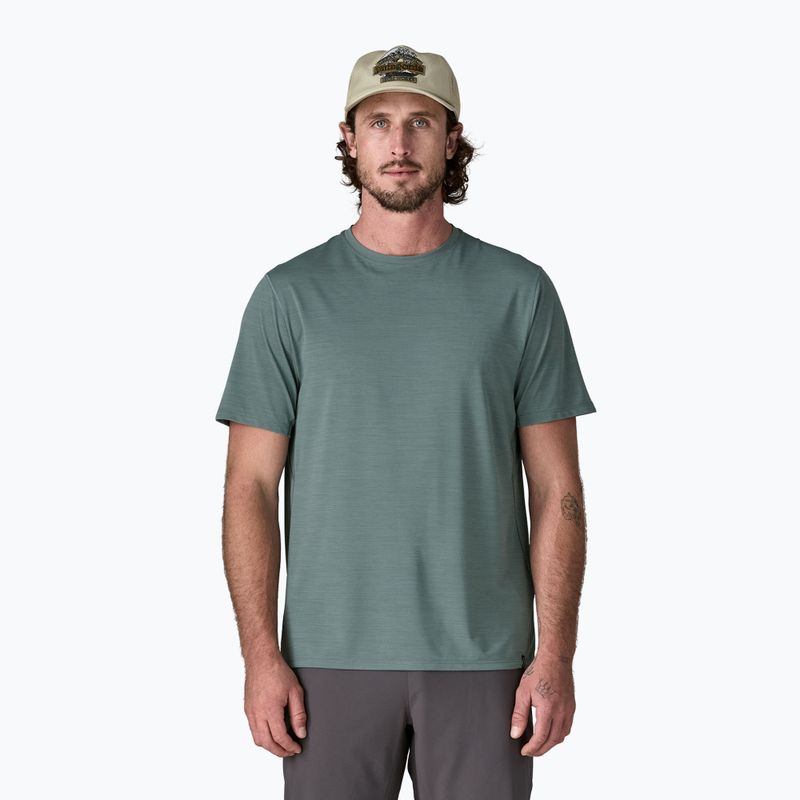 Pánské tričko Patagonia Capilene Cool Ultra blue sage/light blue sage x-dye