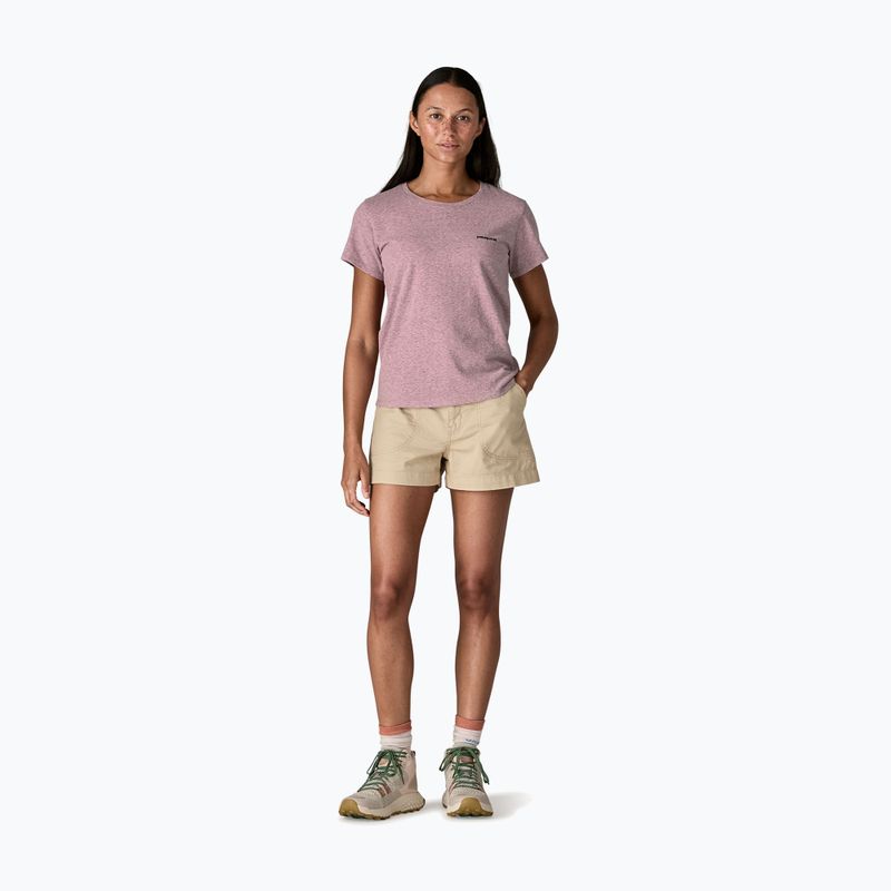 Dámské tričko Patagonia P-6 Logo Responsibili-Tee qulet violet 2