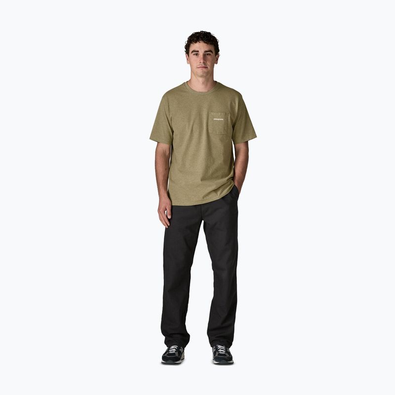 Pánské tričko Patagonia Boardshort Logo Pocket Responsibili gumtree green 2