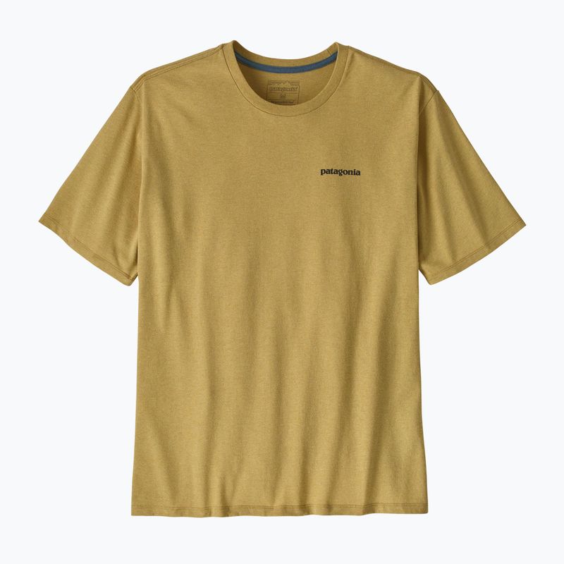 Pánské tričko Patagonia Flying Fish Responsibili Tee limestone yellow/heritage fitz 6