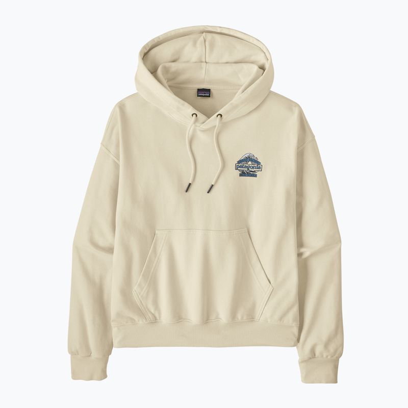 Pánská mikina Patagonia Great Waves Daily Hoody wool white