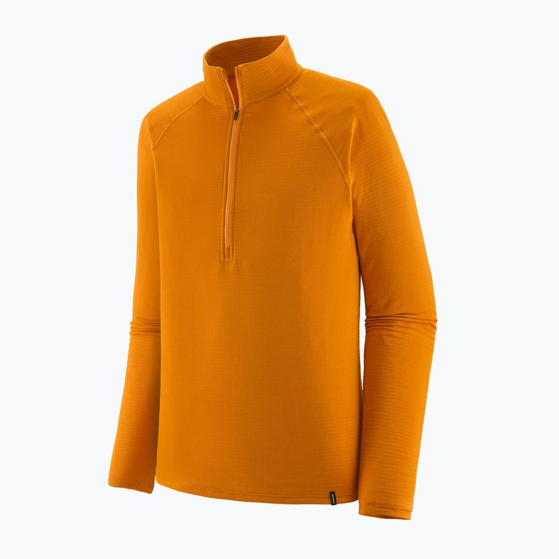 Pánská termo mikina Patagonia Capilene Termal Weight Zip Neck autumn orange