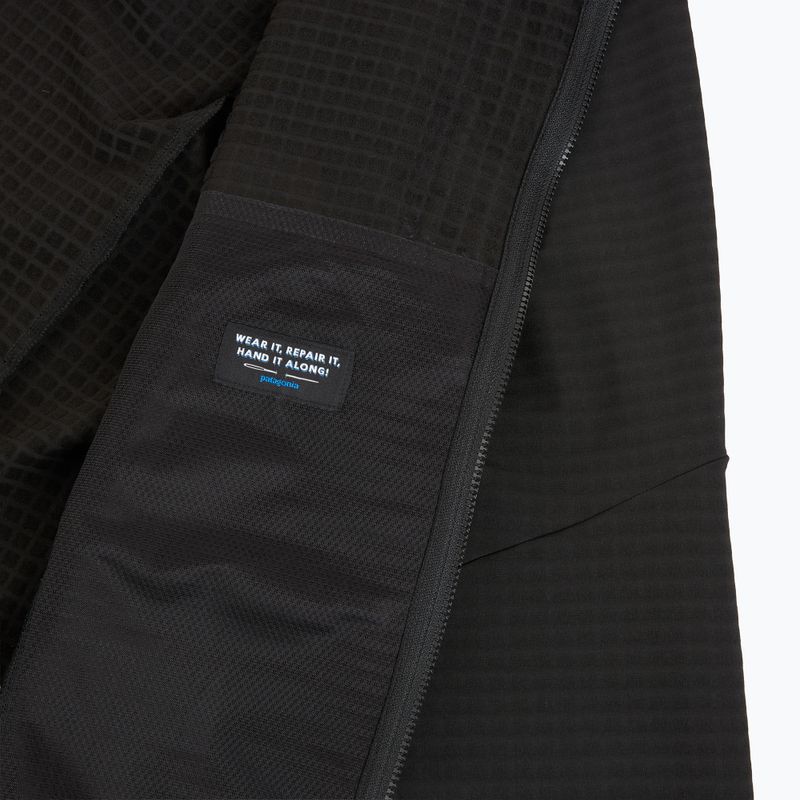 Pánská softshellová bunda Patagonia R1 TechFace Hoody black 6