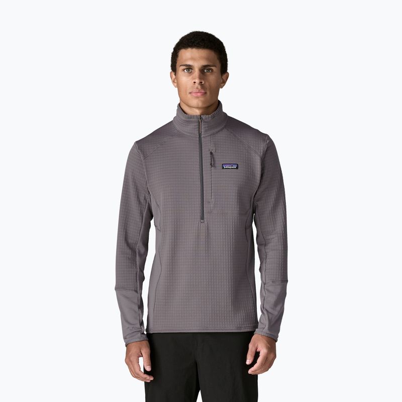 Pánská trekingová mikina Patagonia R1 Pullover may grey 2