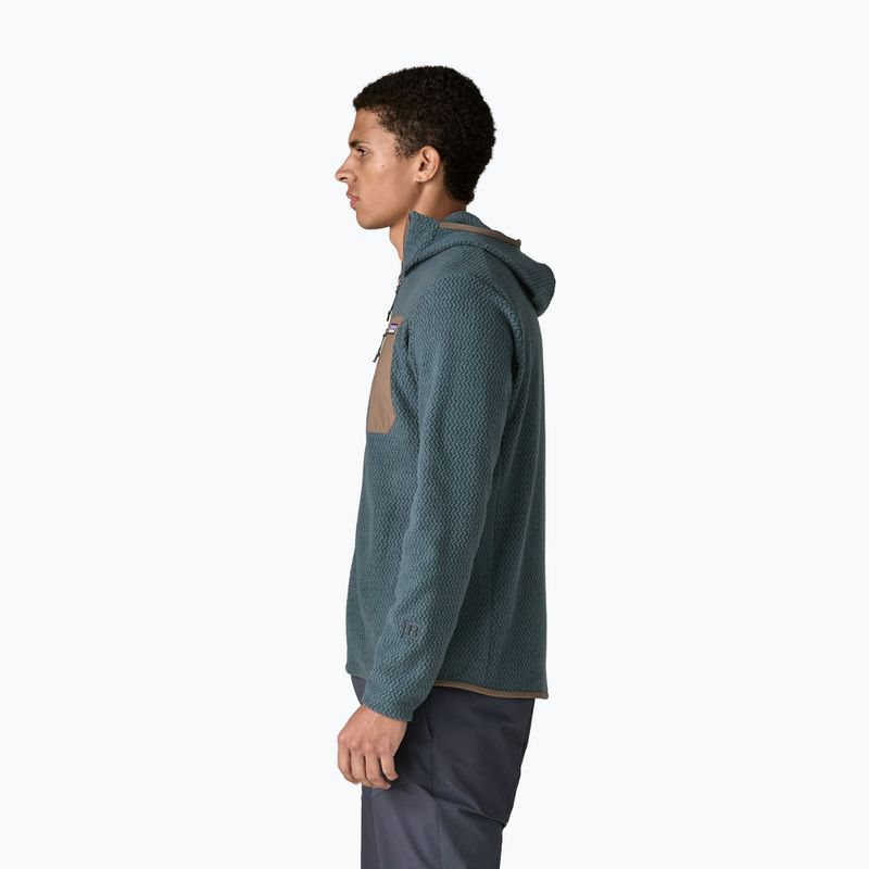Pánská trekingová mikina Patagonia R1 Air Full-Zip Hoody summit blue 3