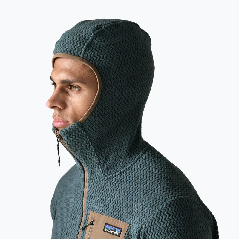 Pánská trekingová mikina Patagonia R1 Air Full-Zip Hoody summit blue 4