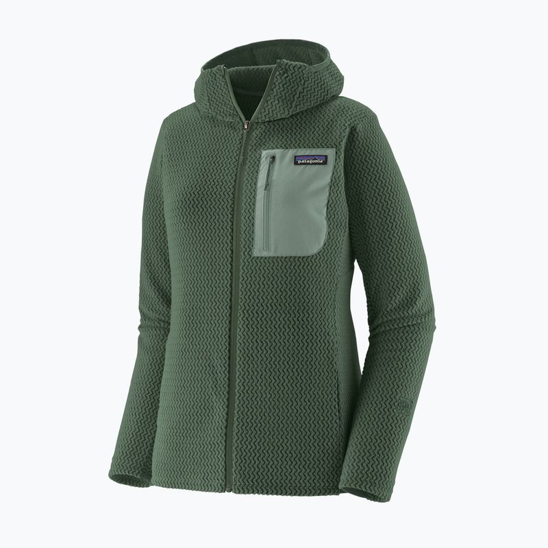 Dámská fleecová mikina Patagonia R1 Air Full-Zip Hoody canopy green 5