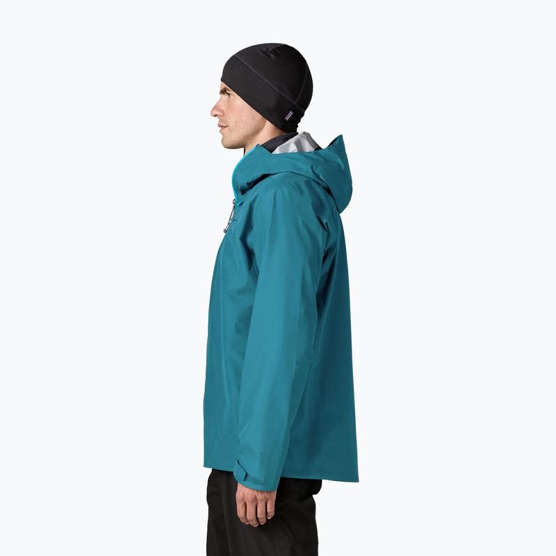 Pánská nepromokavá bunda Patagonia Triolet glacial blue 3