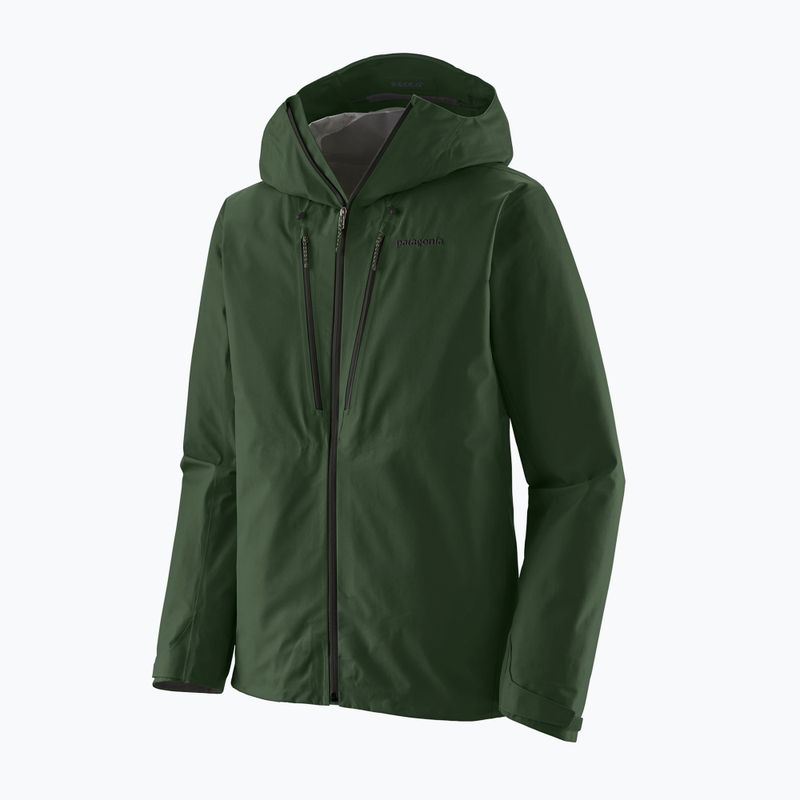 Pánská nepromokavá bunda Patagonia Triolet treeline green 2