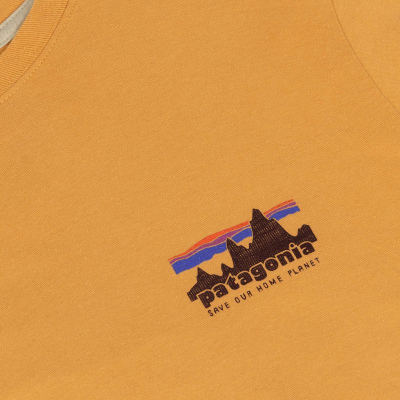 Pánské tričko na lezení Patagonia '73 Skyline T-Shirt dried mango 3
