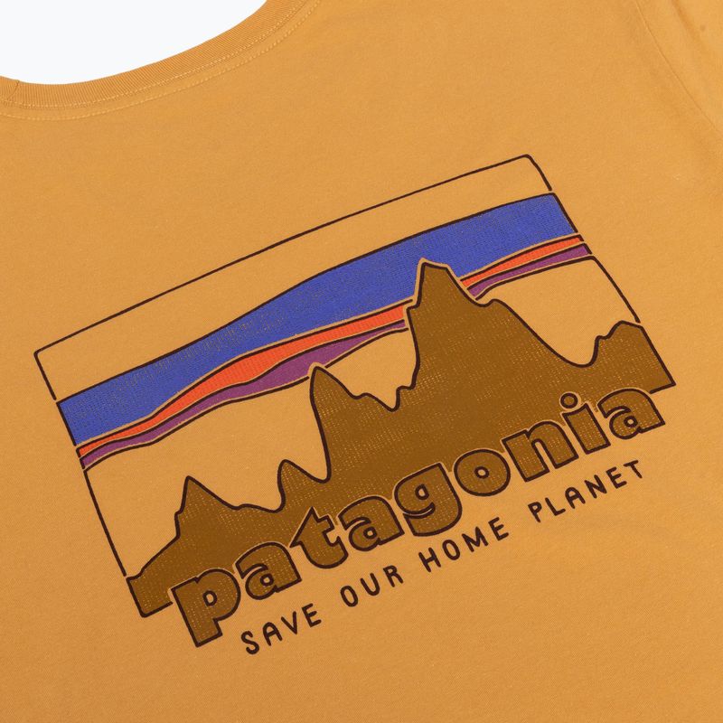 Pánské tričko na lezení Patagonia '73 Skyline T-Shirt dried mango 4