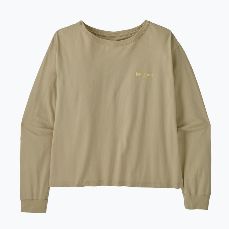 Dámské tričko Longsleeve Patagonia Hut Tripper Easy Cut weathered stone 2
