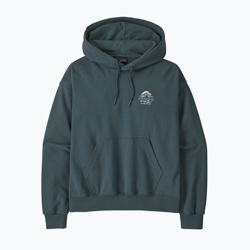 Dámská trekingová mikina Patagonia Great Waves Daily Hoody summit blue