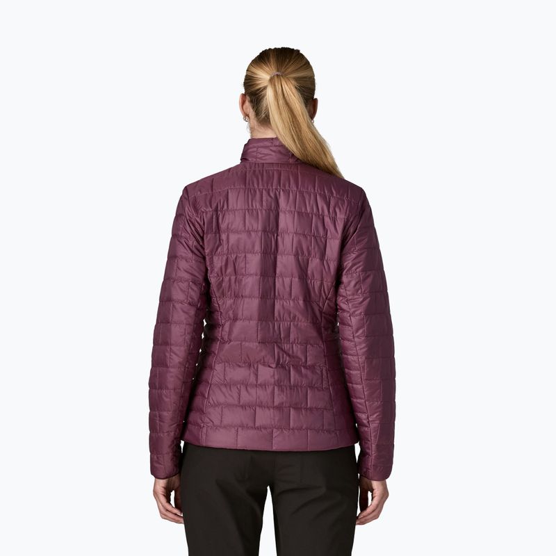 Dámská zateplená bunda Patagonia Nano Puff berry fig 3