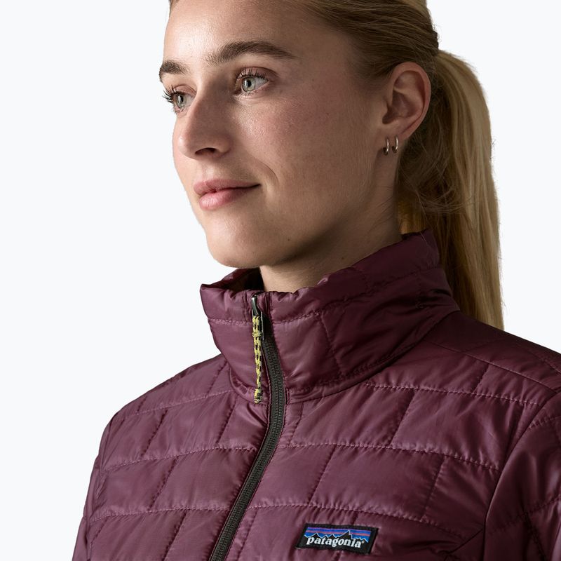 Dámská zateplená bunda Patagonia Nano Puff berry fig 5