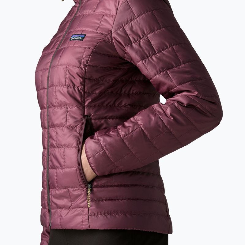 Dámská zateplená bunda Patagonia Nano Puff berry fig 6