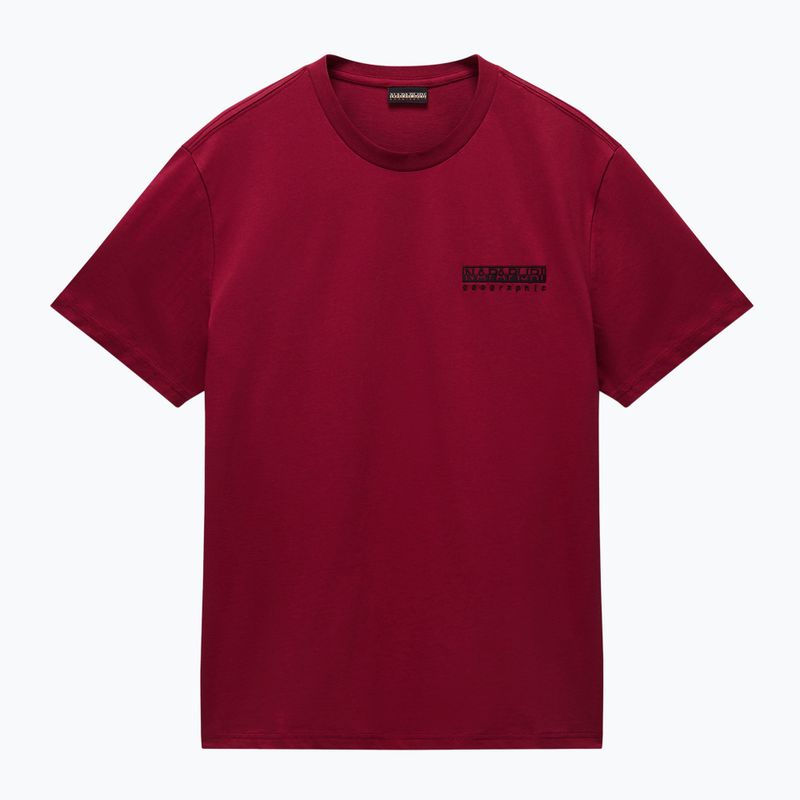 Pánské tričko Napapijri S-Vignonil Back tibetan red R1E 5