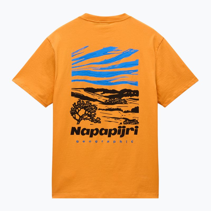 Pánské tričko Napapijri S-Vignonil Back apricot A70 6