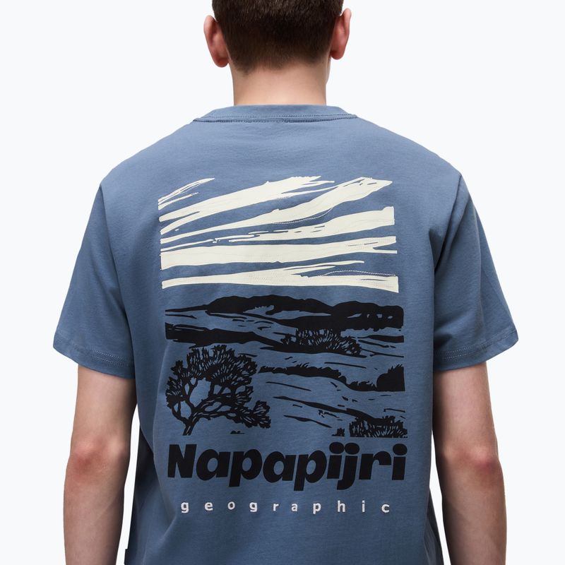 Pánské tričko Napapijri S-Vignonil Back stormy weat G1Y 4